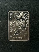 10 ZŁOTYCH 2007 - RYCERZ CIĘŻKOZBROJNY Ag srebro zakupione w NBP