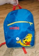 Śliczny plecak z kultowym misiem Haribo