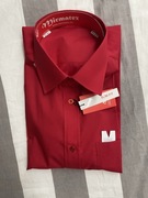 Koszula czerwona męska 41-42 slim nowa