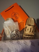 Klapki plażowe Hermès – BEŻOWE rozmiar 41