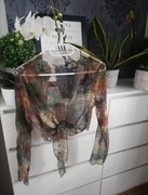 Crop top transparent bluzka y2t