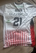 Koszulka replika #21 Karol Butryn – biała – kolekcja 25/26 - XL