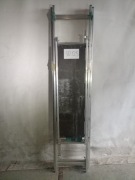 Rusztowanie aluminiowe podest roboczy 2x7 drabina aluminiowa TUV