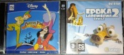 Zestaw 2 Gier PC Disney: Piotruś Pan + Epoka Lodowcowa 2 