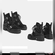 Zara botki na grubej podeszwie 37-Poszukiwane 