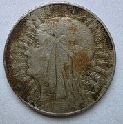 5 złotych 1933 – głowa kobiety