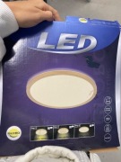 LED Ściemnialny plafon łazienkowy mosiądz