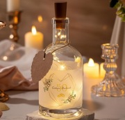 Lampka LED BBTO na butelkę z napisem 40 lat