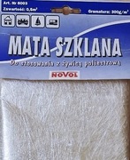 Mata szklana NOVOL 0,5m2: 300g/m2