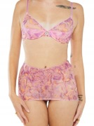 SAVAGE X FENTY stringi ze spódnicą X Ray M