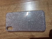 IPhone XS MAX nkładka srebrna błyszcząca plecki