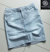 Bogner jeans świetna spódniczka dżins w prążek M/L