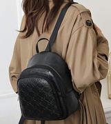 Nowy plecak damski. Przegródki. Kieszonki. Wyjątkowy. Kolor CZARNY 