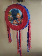 Zestaw piniata+kij  jak GUS Rycerz Zamek+imię