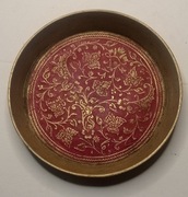 Mosiężny talerzyk podstawka