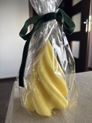 Świeca sojowa żółta, świąteczny klimat w Twoim domu