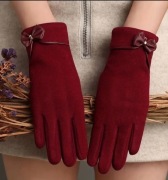 Dzianinowe rękawiczki z ekranem dotykowym