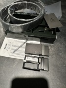 Pasek skórzany 2-PACK Calvin Klein- Prezent