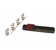 EMBLEMAT ZNACZEK S-LINE BŁOTNIK BLACK A4 A5 A6 Q5