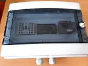 Sterownik CHŁODNICZY ESCO ES-40 230V w rozdzielnicy