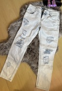 ZARA spodnie jeans dekatyzowane boyfriend rozmiar S 36