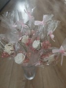 Świece sojowe kwiaty