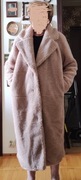 płaszcz futerko Teddy Bear nowy beżowy rozmiar L 
