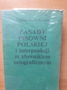 Zasady pisowni polskiej i interpunkcji ze słownikiem ortograficznym