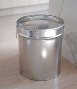 Wiadro metalowe beczka 30L z pokrywą, szczelne, idealne na separator