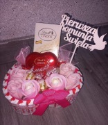 Box Lindor z róż mydlanych 