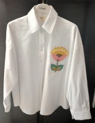 Wiya Przepiękna koszula z aplikacją