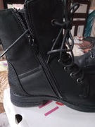 Botki damskie czarne