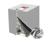 Ochronny pokrowiec z suwakiem na Mauzer IBC