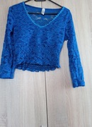 Bluzka koronkowa typu Cropp 