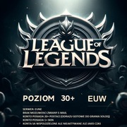 KONTO LEAGUE OF LEGENDS LOL LVL 30+ SMURF EUW