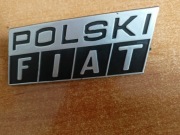 Emblemat POLSKI FIAT Fiat 126p ORYGINAŁ z PRL