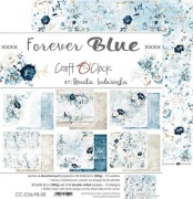 Zestaw papierów FOREVER BLUE 30x30 Craft O'Clock.