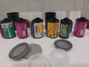 Ilford Kodak Fuji 6 filmow 35 negatyw