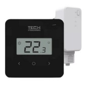 Sterownik Regu Tech T-2,2 Czarny Pok. Dwust. z pomiarem wilgotności od Ręki