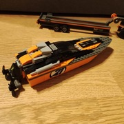 LEGO City 60085 auto terenowe z transportem motorówki