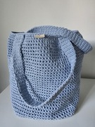 Torba shopperka, szoperka ze sznurka 