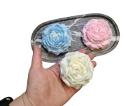 Świeca Sojowa Piwonia L Podziękowanie Chrzest Komunia Babyshower 