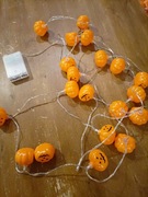 Lampki dynie na baterie 