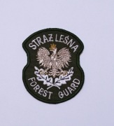 Naszywka Straż Leśna z Orłem
