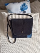 Torebka na ramię jeansowa listonoszka 