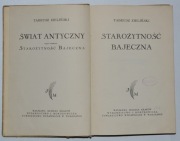 Starożytność bajeczna Tadeusz Zieliński wyd 1930
