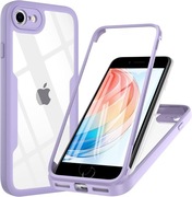 Etui do telefonu zderzak case iPhone SE 2022/20 7/8 4,7'' liliowe