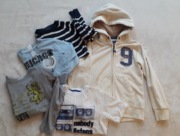 Ciepła bluza +inne---5 szt-.chłopiec--134/140