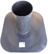 Wpust dachowy fi 100mm kielich odpływ wpustowy lej spustowy