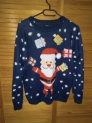 Sweter świąteczny damski S